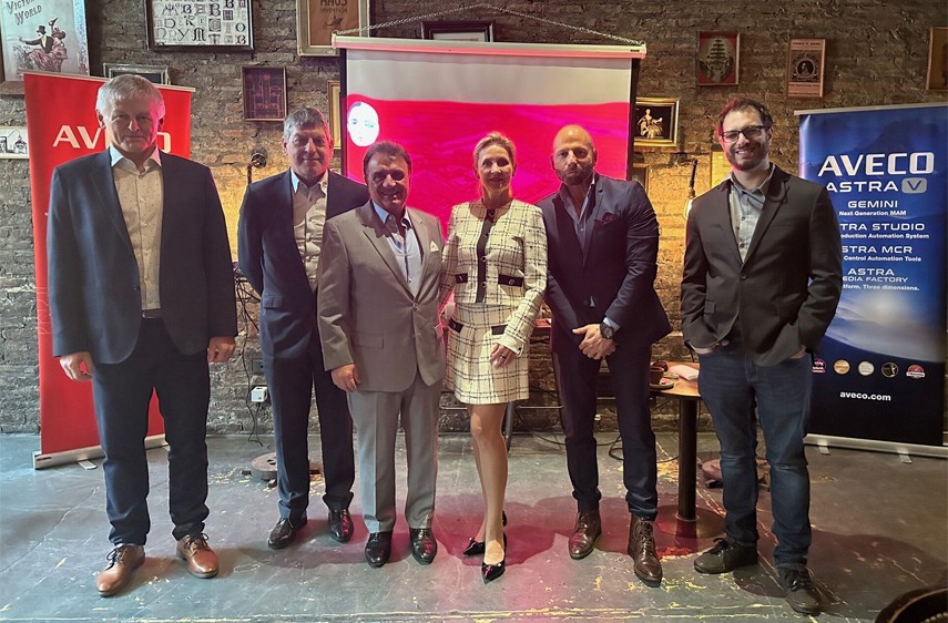 AVECO MOSTRÓ SU MIRADA DEL FUTURO DEL BROADCAST Y EXHIBIÓ SU ROADMAP PARA EL FUTURO