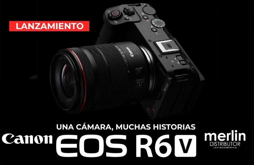 CANON LANZA LA NUEVA CÁMARA EOS R6 V FULL-FRAME Y EL OBJETIVO RF20-50MM F4 L IS USM PZ CON ZOOM MOTORIZADO INTEGRADO