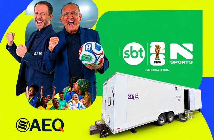 LINEUP Y AEQ CONECTAN BRASIL Y ESTADOS UNIDOS PARA LA COBERTURA DE LA COPA MUNDIAL DE LA FIFA 2026 DE SBT