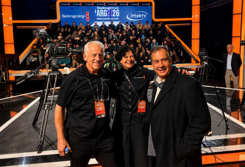 EXITOSO BLACKMAGIC WEEK ARGENTINA 2026, DEVELANDO EL FUTURO DE LA PRODUCCIÓN AUDIOVISUAL