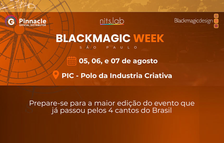 BLACKMAGIC WEEK SÃO PAULO TENDRÁ UNA EDICIÓN ESPECIAL JUNTO A NITS.LAB, ESTUDIOS TAVOLA42 Y DOLBY