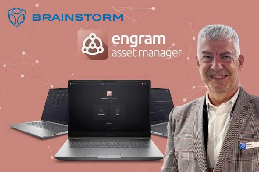 BRAINSTORM LANZA ENGRAM, UNA SOLUCIÓN DE ASSET MANAGMENT DEDICADA A COMPLETAR EL ENTORNO DE GRÁFICOS BROADCAST EN IBC2026