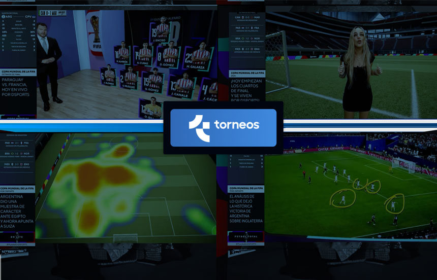 TORNEOS ADOPTA TECNOLOGÍA DE CHYRON PARA LA MODERNIZACIÓN DE GRÁFICOS Y REALIDAD VIRTUAL